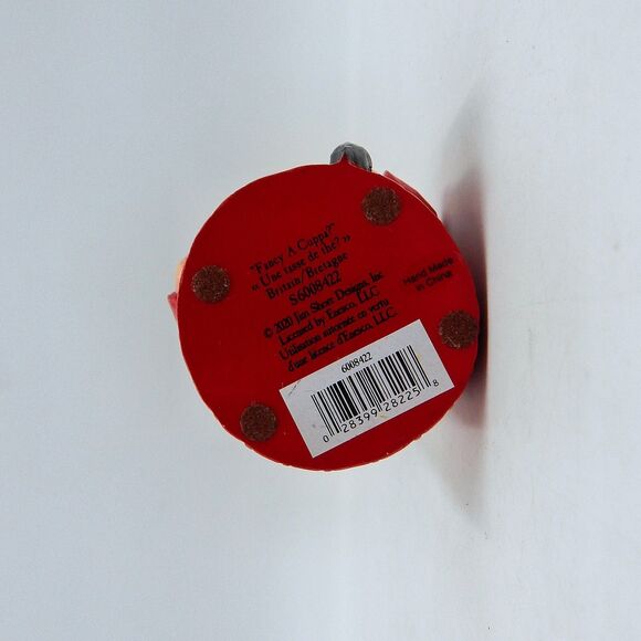 Jim Shore Gnomes Around the World 'Fancy a Cuppa?' 2020 British Gnome 6008422 - Picture 7 of 8